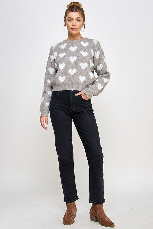 Hearts On The Rise Sweater
