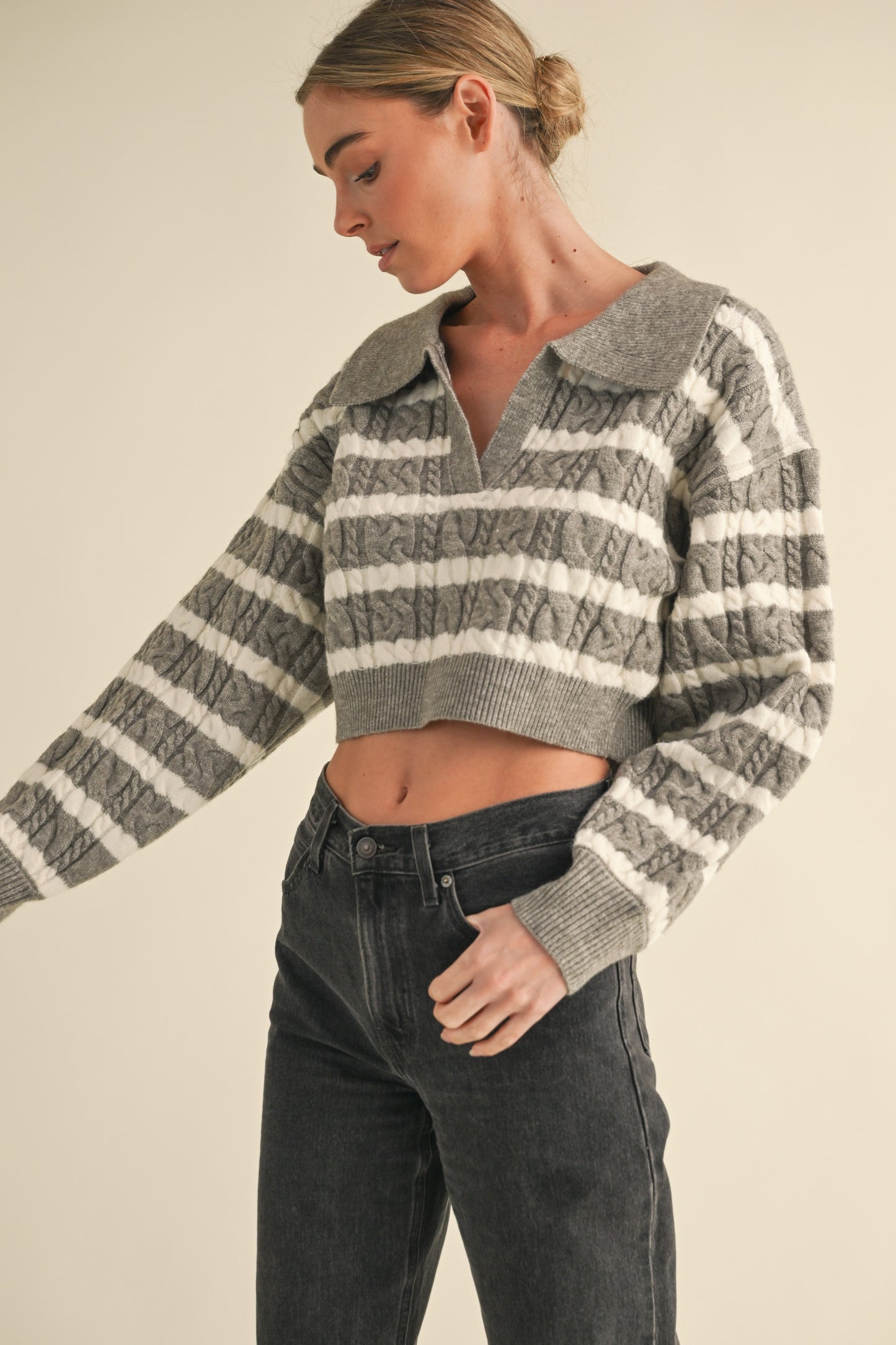 Chloe Cropped Sweater