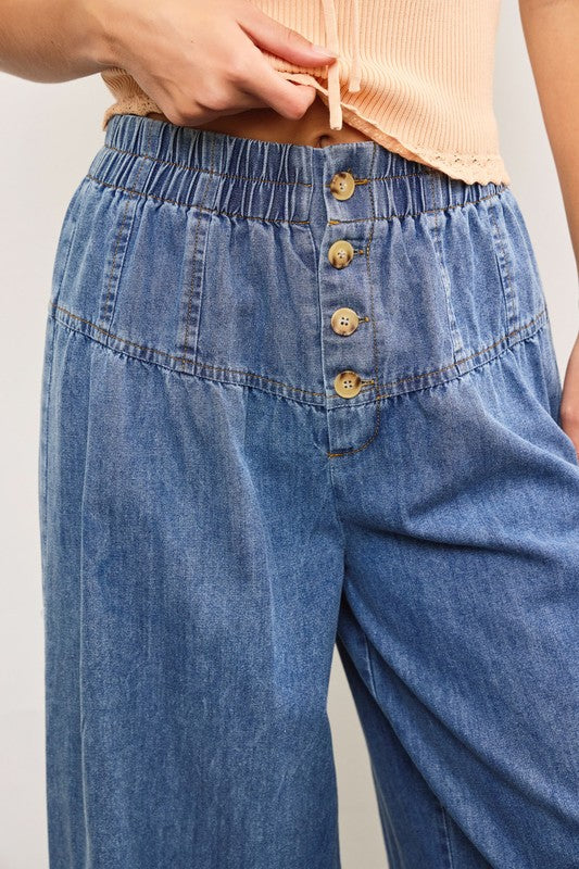 Band Together Denim Pants