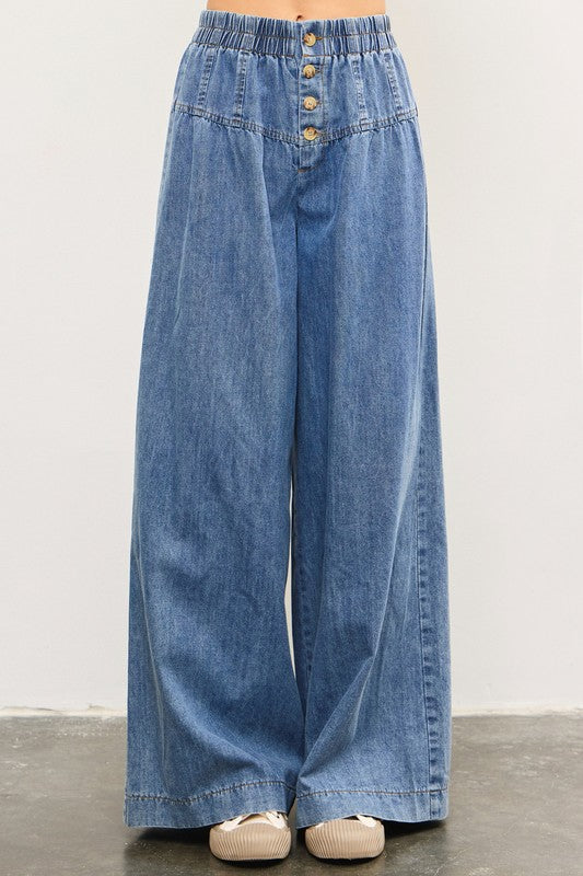 Band Together Denim Pants