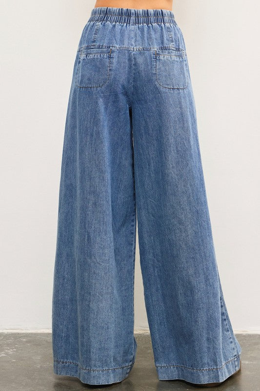 Band Together Denim Pants