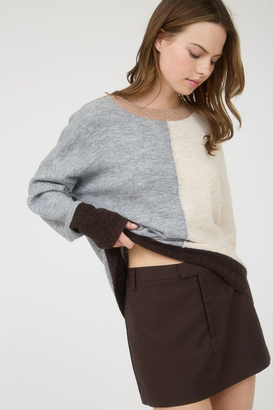 Covering All The Blocks Sweater