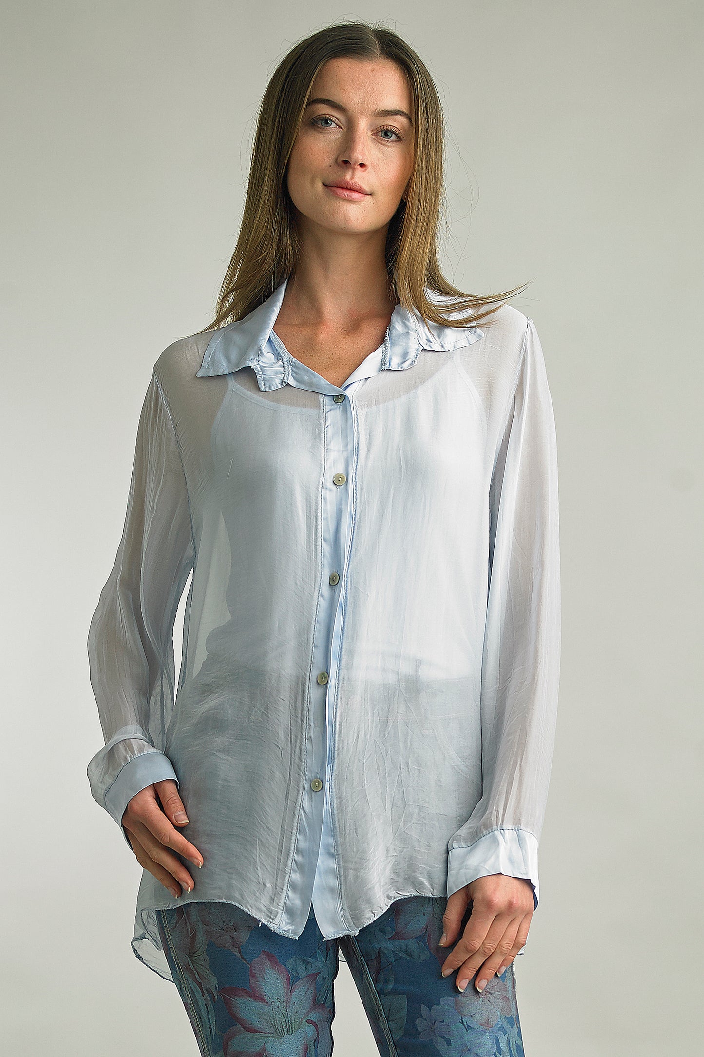 Sally Silk Blouse with Cami