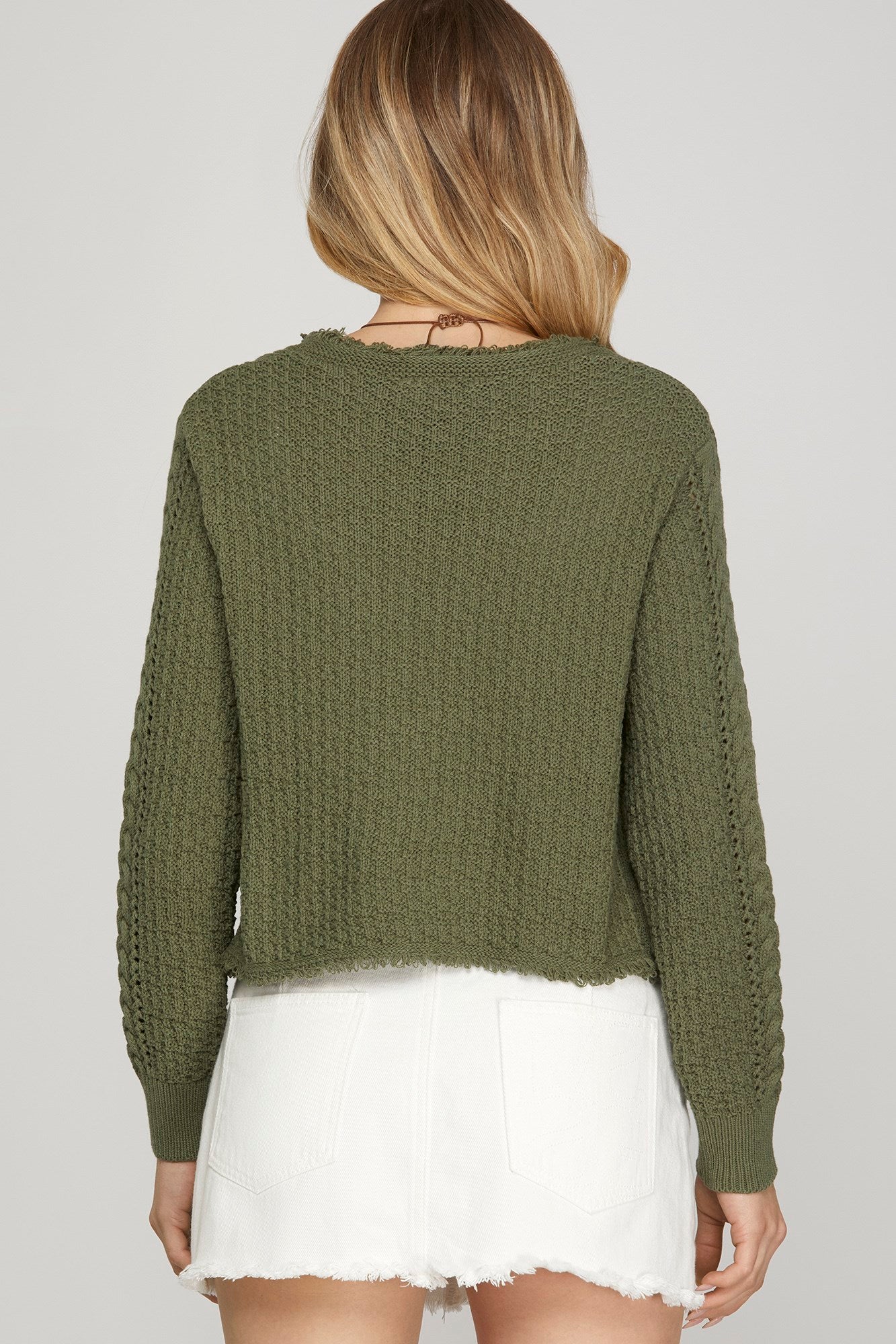 Just A Little Flair Cardigan