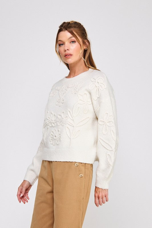 Feeling Floral Sweater