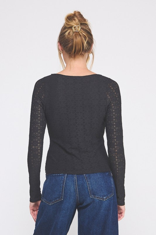 Luna Lace Top