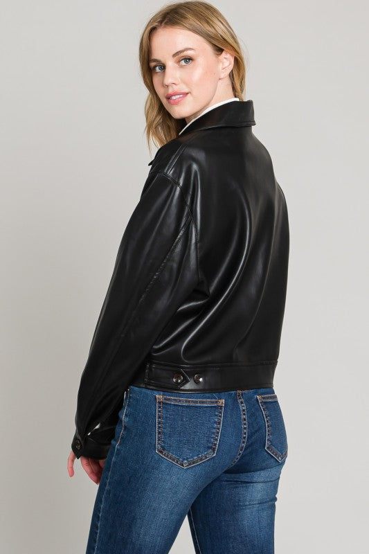 Sofia Soft Faux Jacket