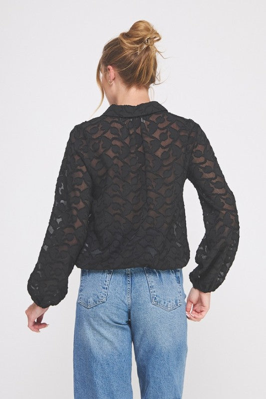 Divine Long Sleeve Blouse