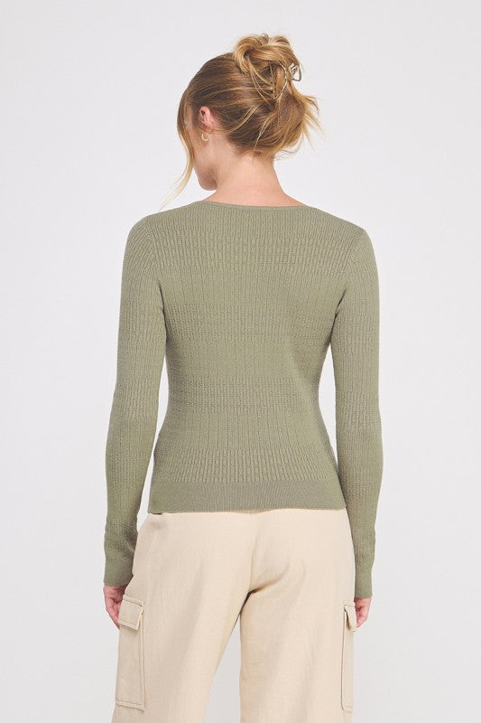 Cleo Cardigan Top