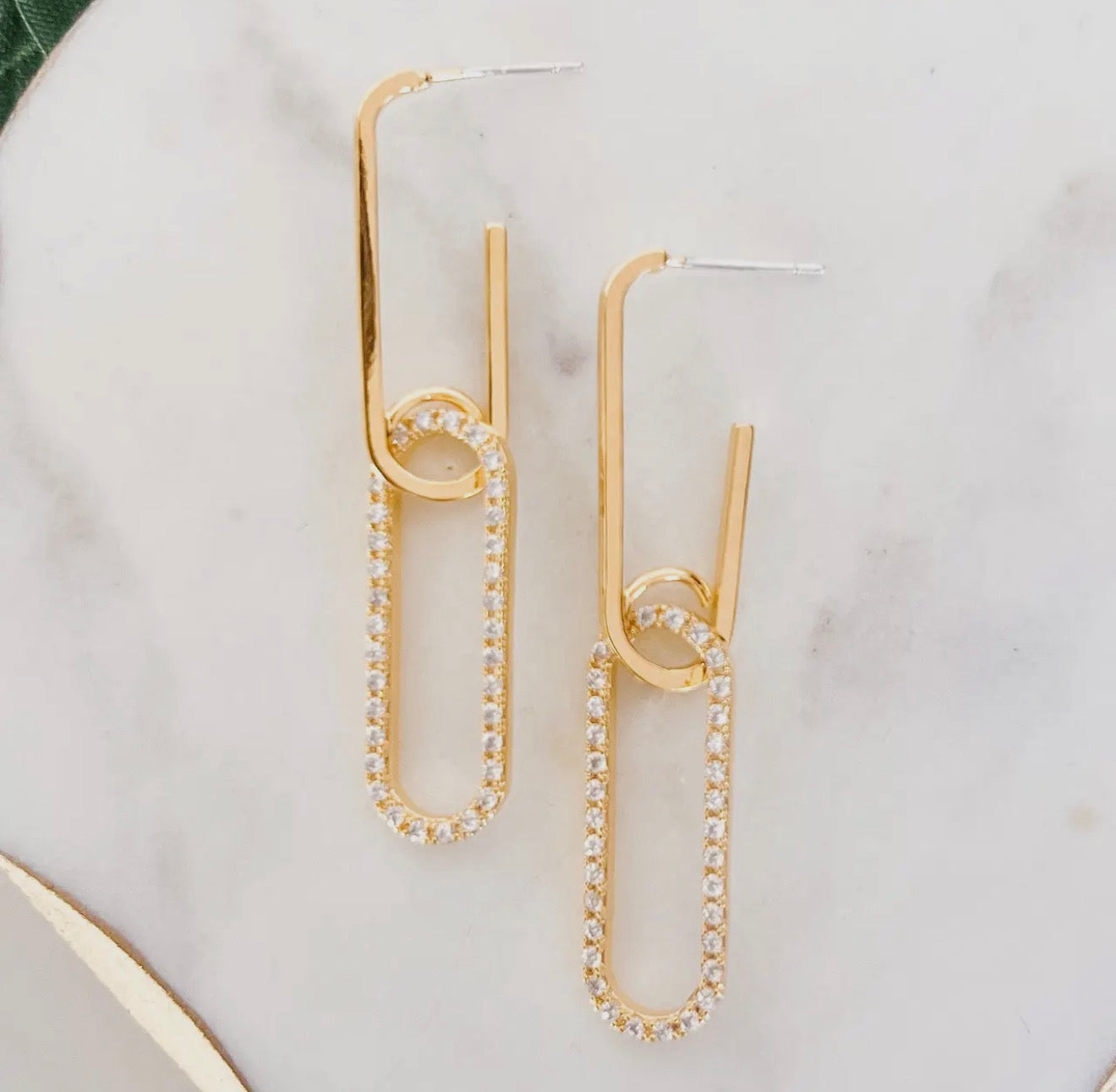 Chain Link Dangle Earring