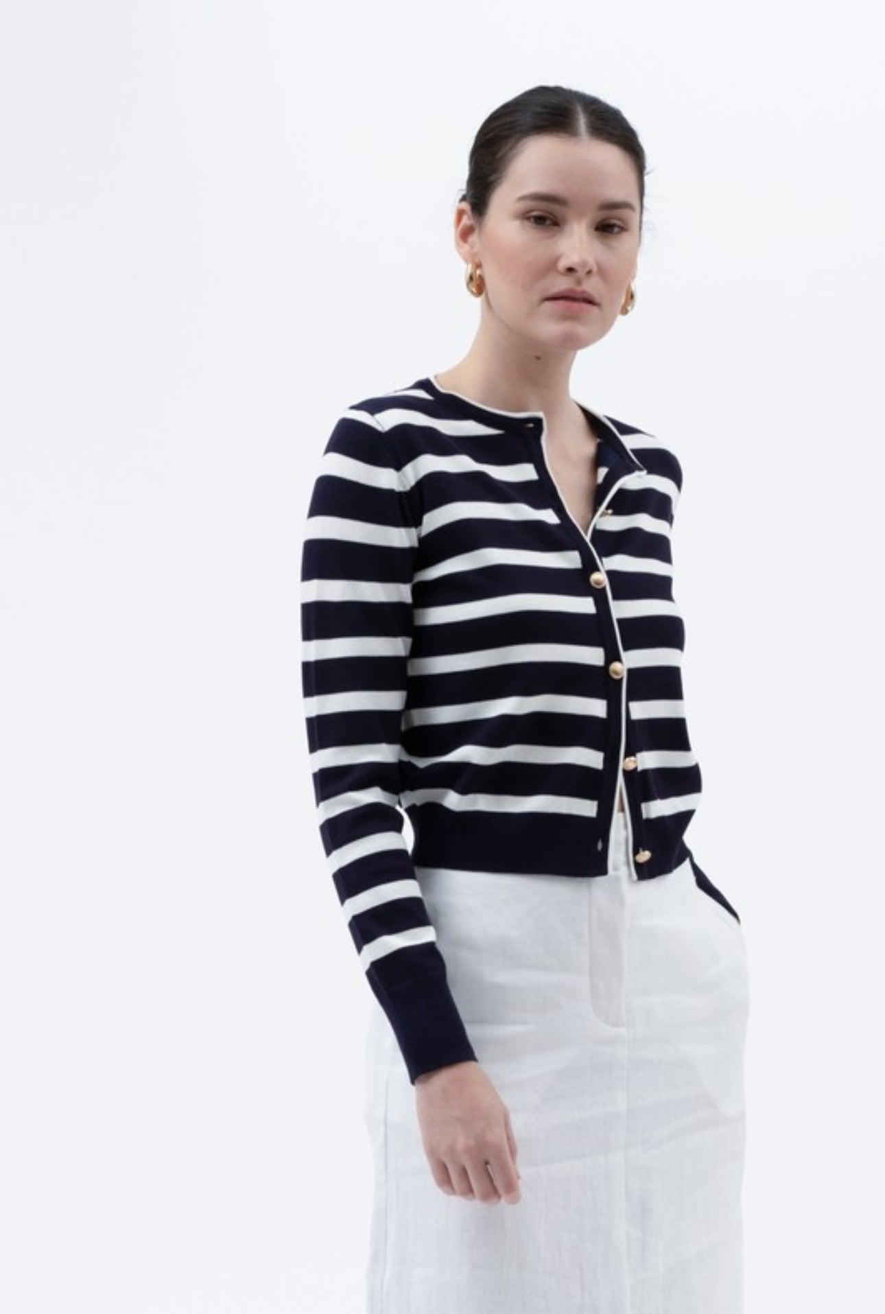 Barnacle Button Down Cardigan