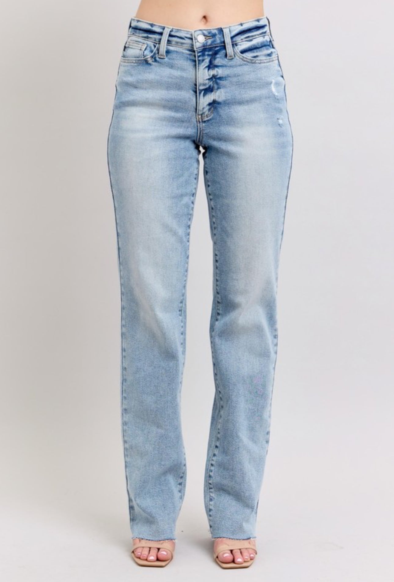 JB Light Wash Dad Jean