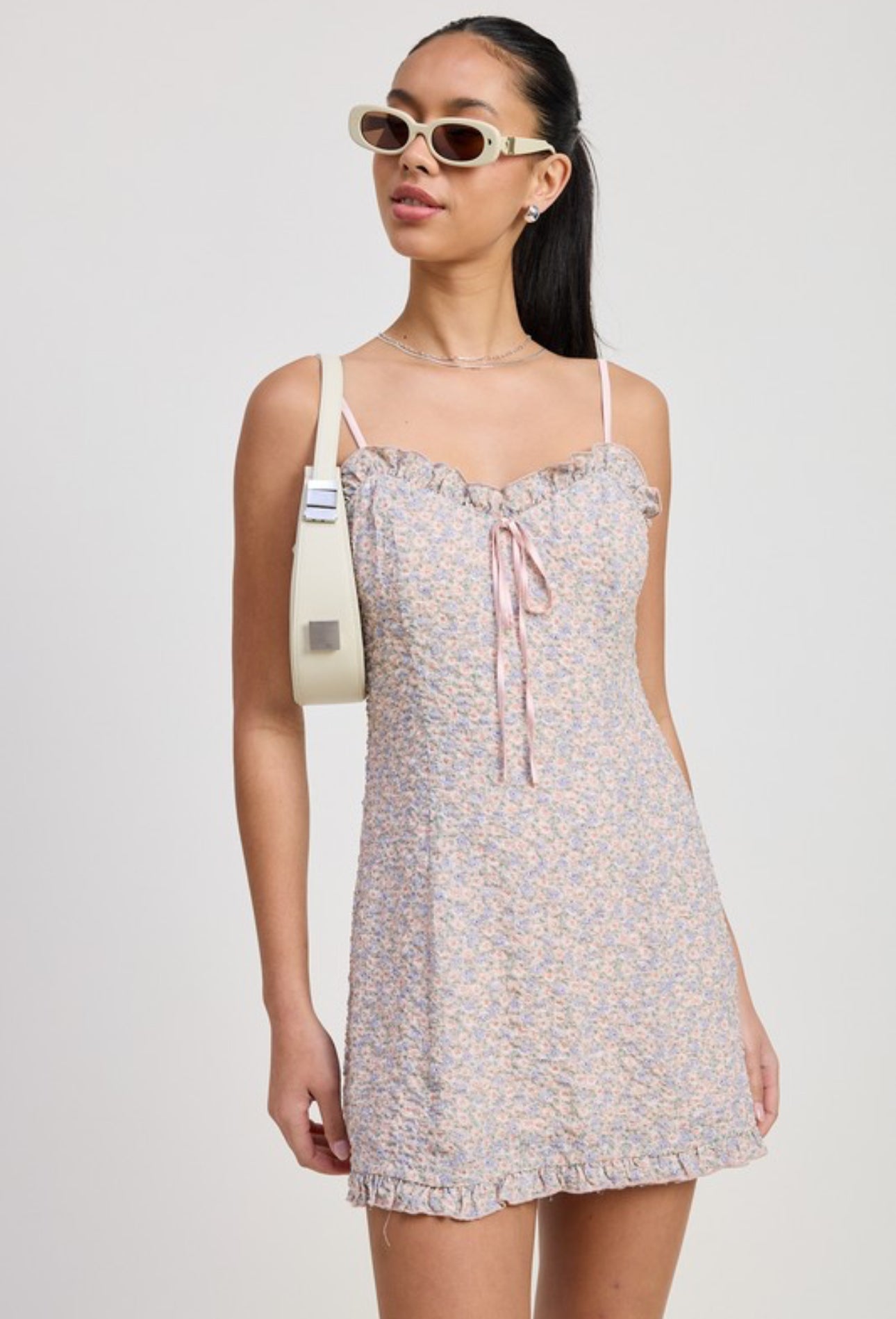 Rhonda Ruffle Mini Dress