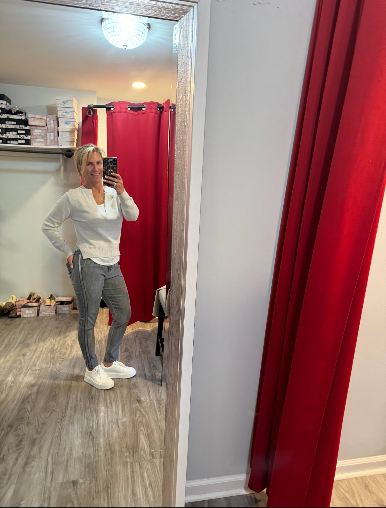 Satin Stripe Jogger