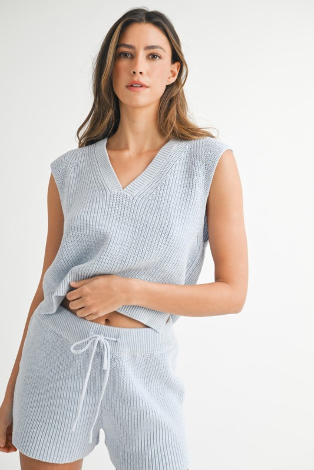 Sabrina Sweater Shorts Set