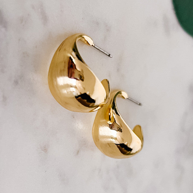 Hoop earrings Gold or Silver