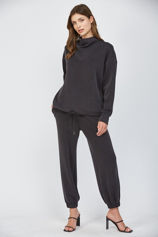 Mona Modal Cowlneck Sweatshirt