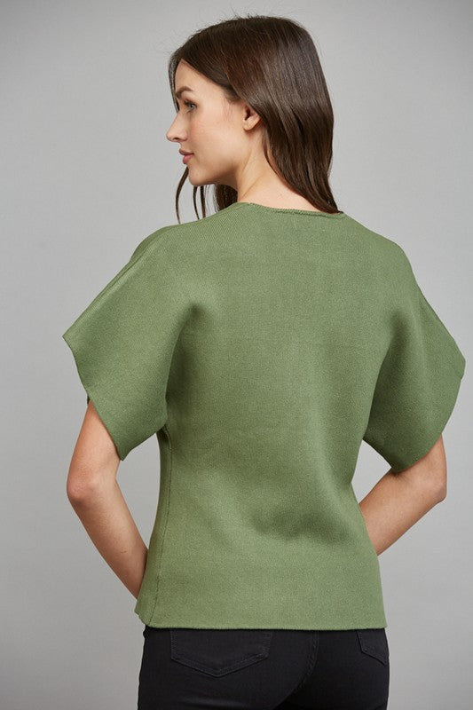 That's A Wrap Short Sleeve Cardigan