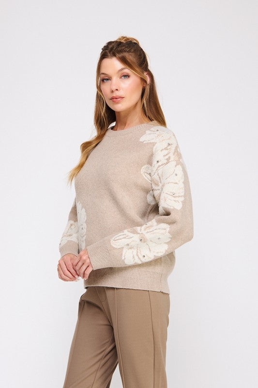 Zada Floral Sweater