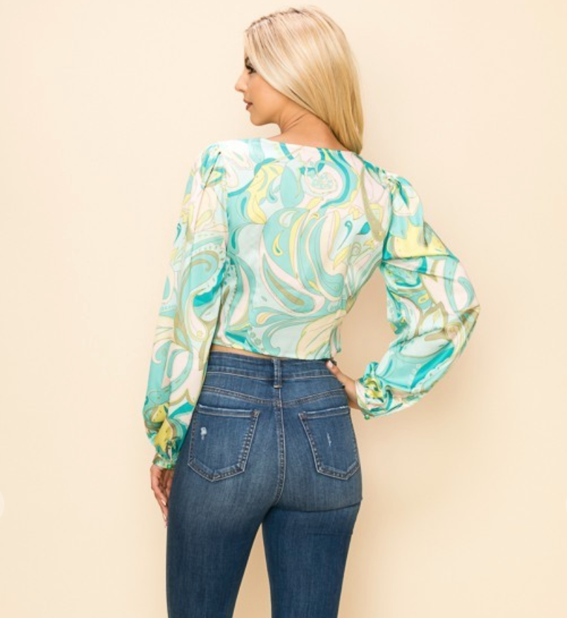 Groovy Twist Top