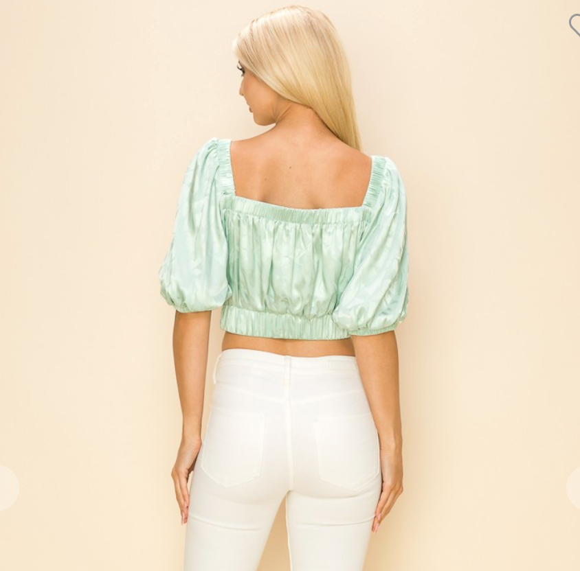 Cut-Out Crop Top