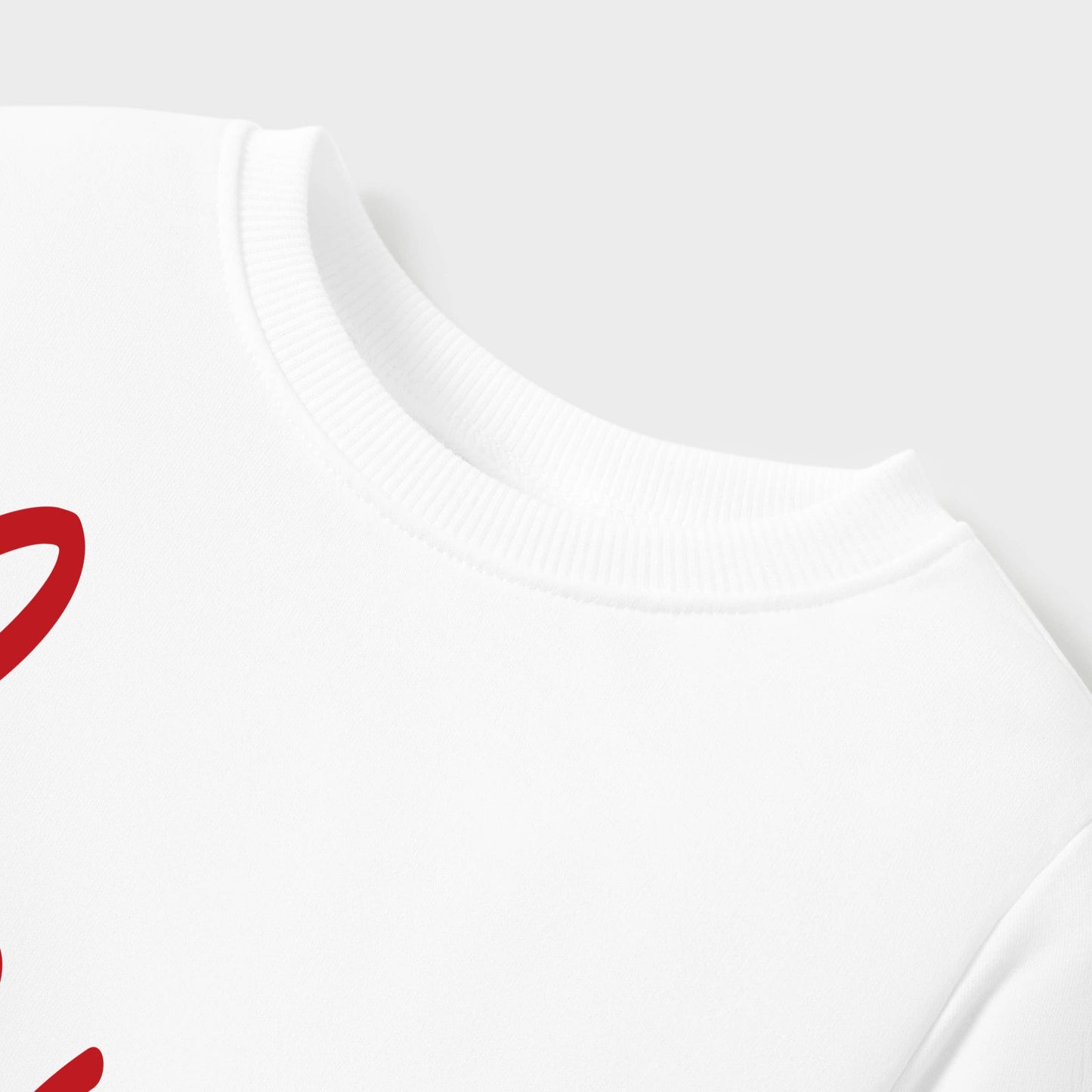 Valentine's Day Letter Long-sleeve Tops for Mommy and Me