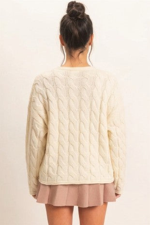 Timeless Cable Knit Sweater