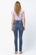 High Rise Released Hem Skinny