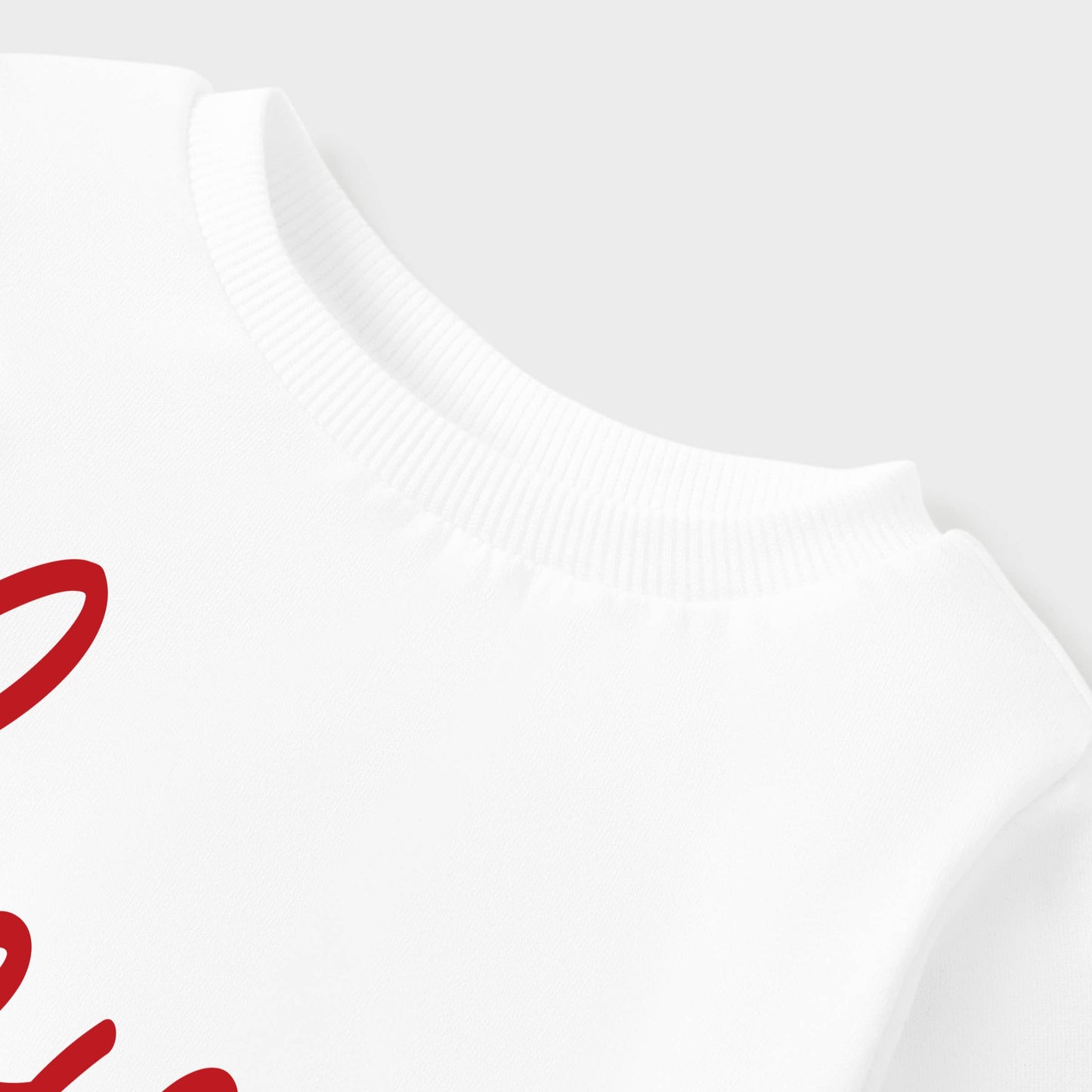 Valentine's Day Letter Long-sleeve Tops for Mommy and Me
