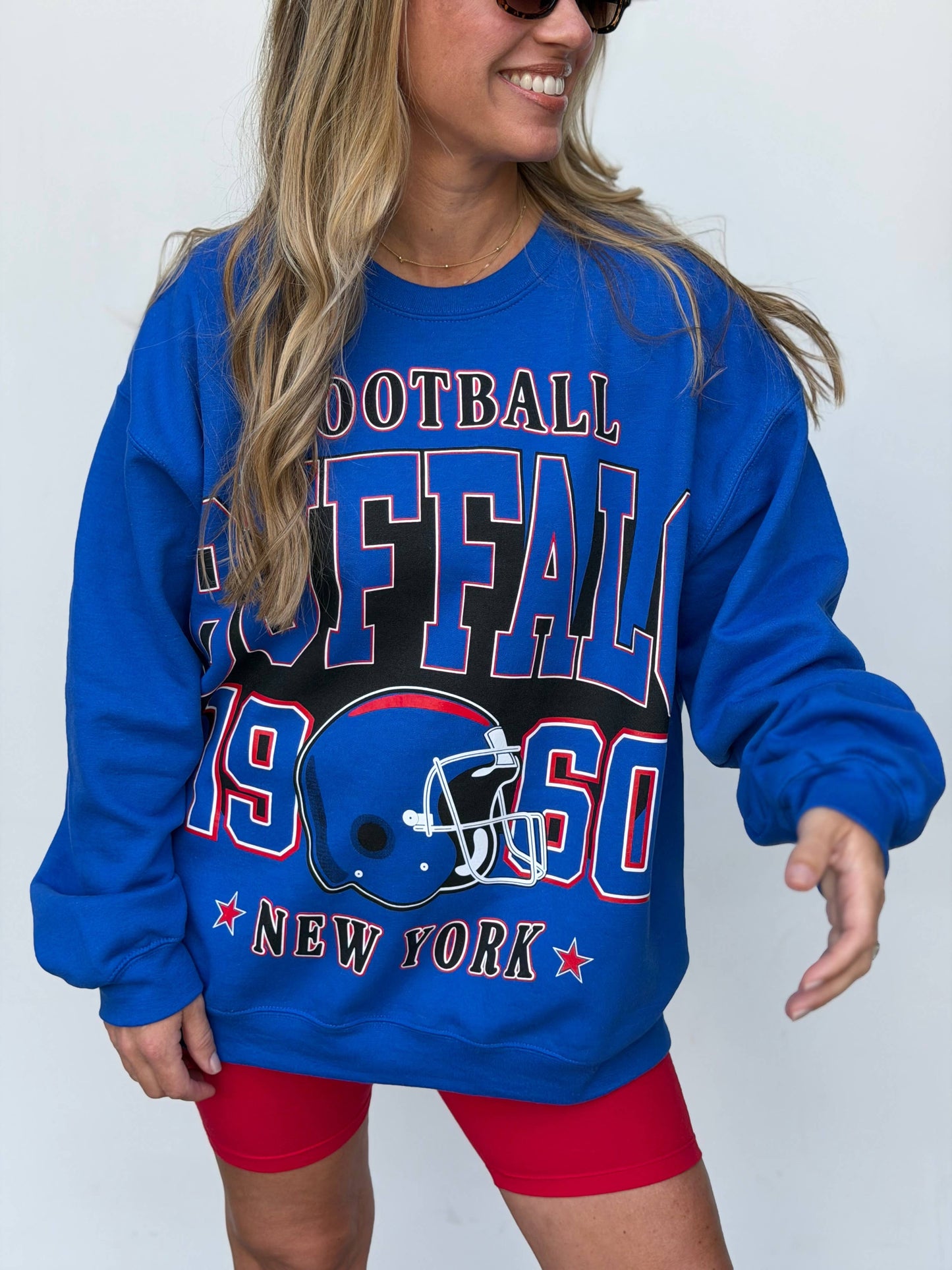 Buffalo Oversized Print Sweatshirt