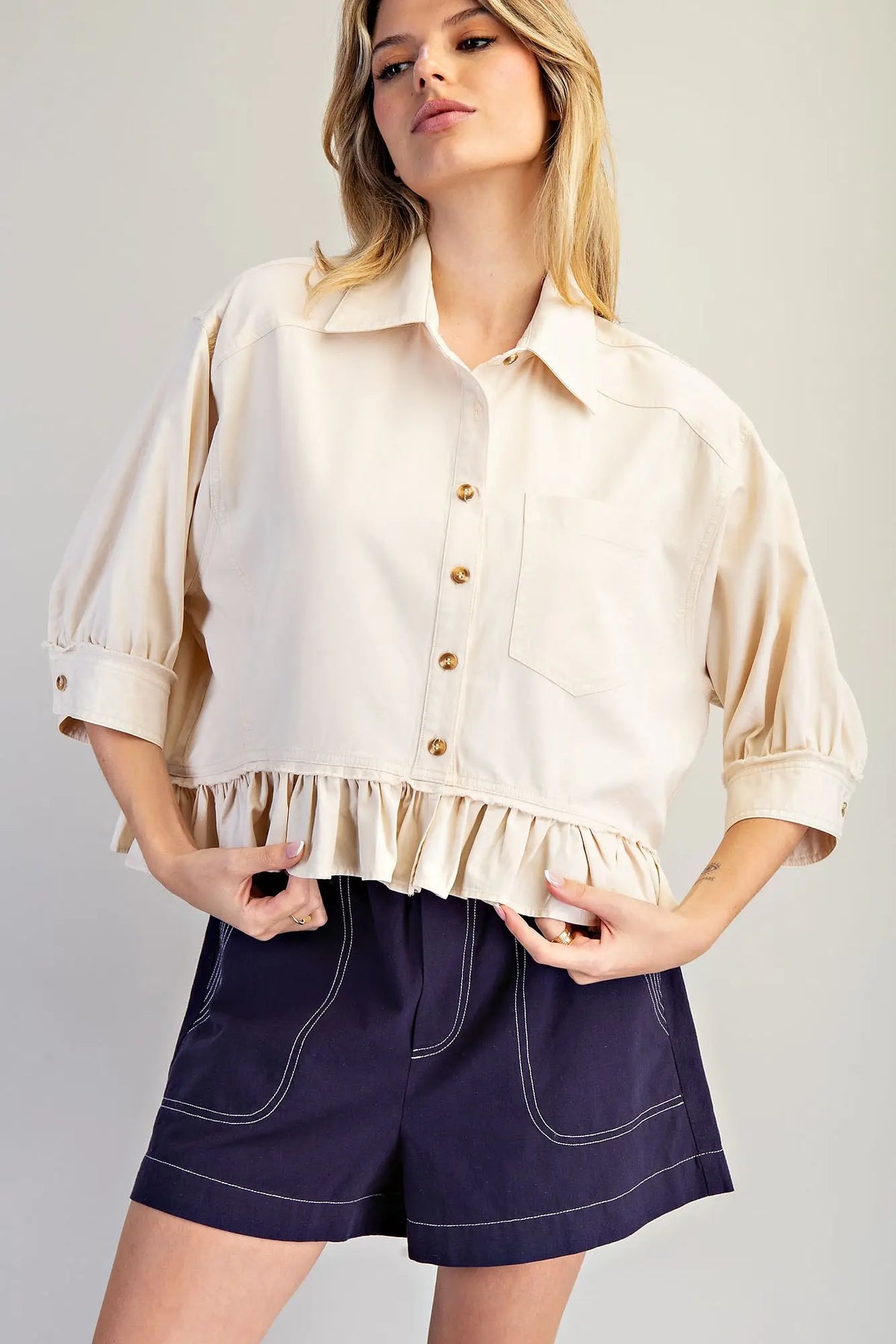 Harlow Hem Shirt