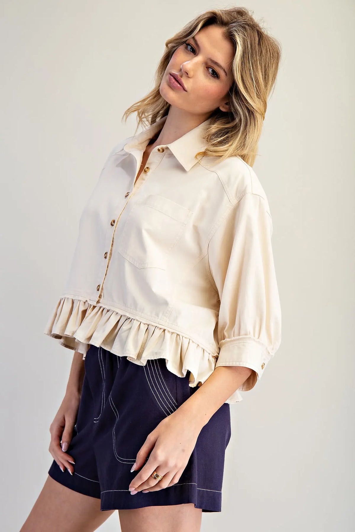 Harlow Hem Shirt