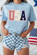 4th July USA Patriotic T Shirt