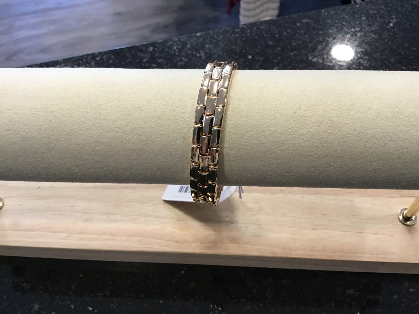 Watch-link Stretch Bracelet