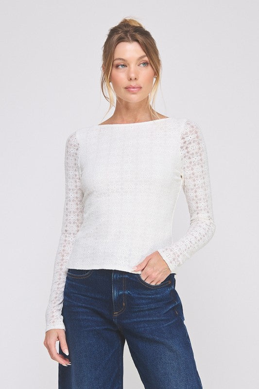 Luna Lace Top