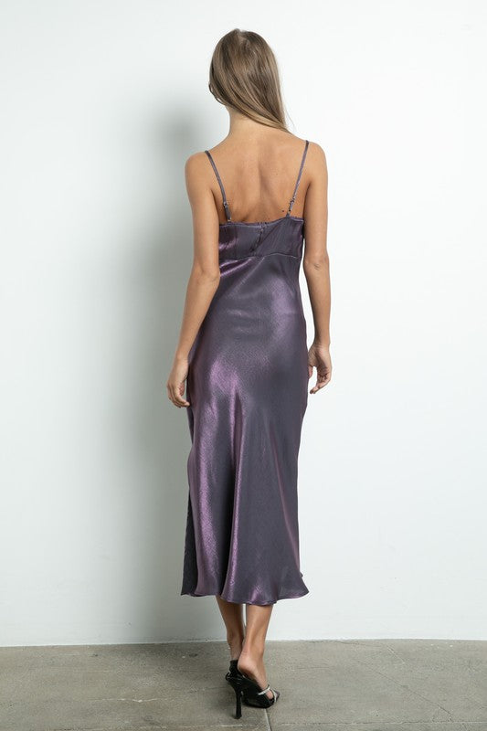 Ionna Iridescent Slip Dress