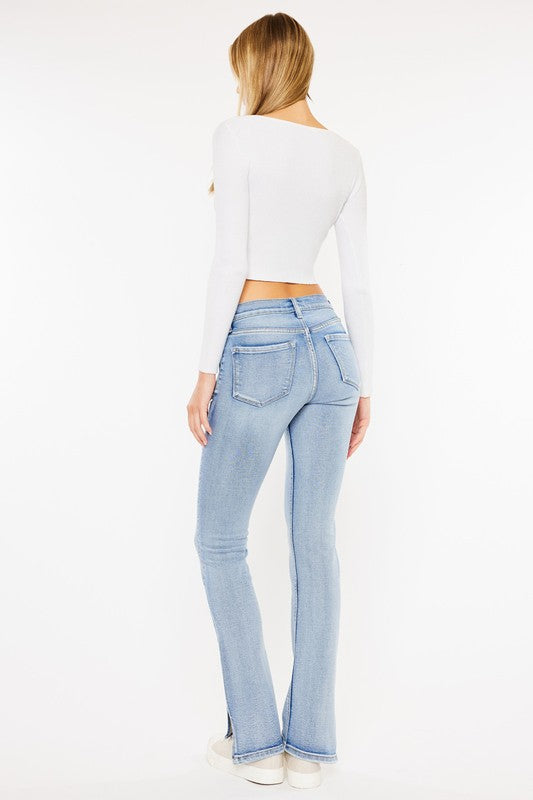 Maxine Mid Rise Y2K Bootcut Jean