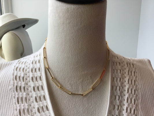 Paperclip Chain Necklace