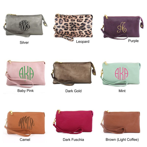 Three Compartments Crossbody Bag in 16 options