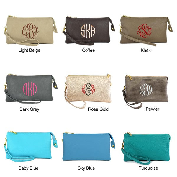 Three Compartments Crossbody Bag in 16 options