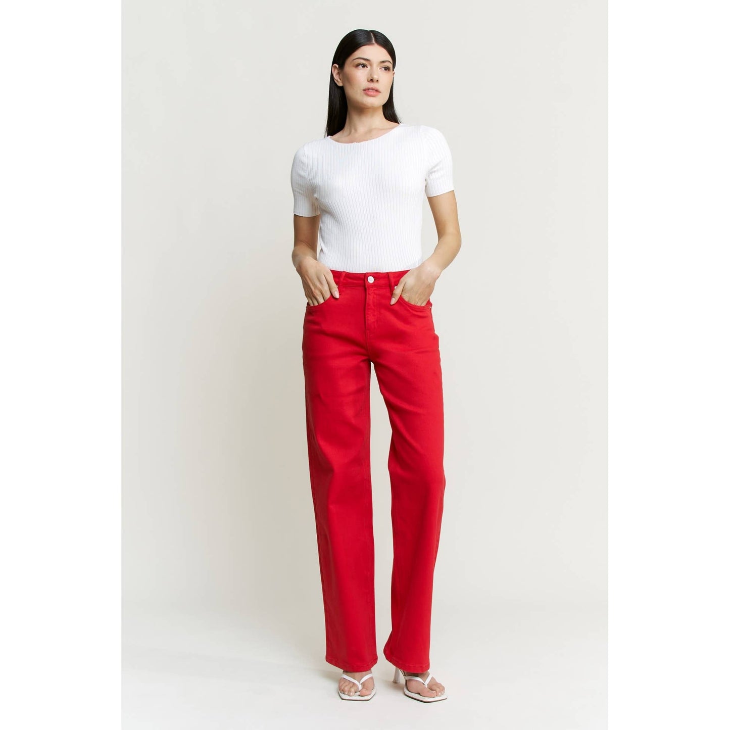 Rosa Red Jeans