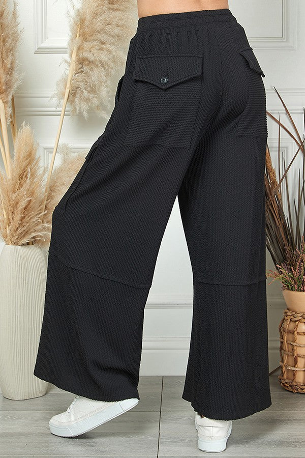 Wilma Wide Leg Cargo Pants