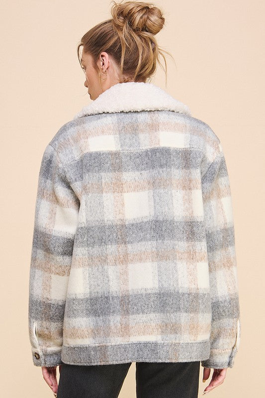 Next Up Cozy Shirt Jacket