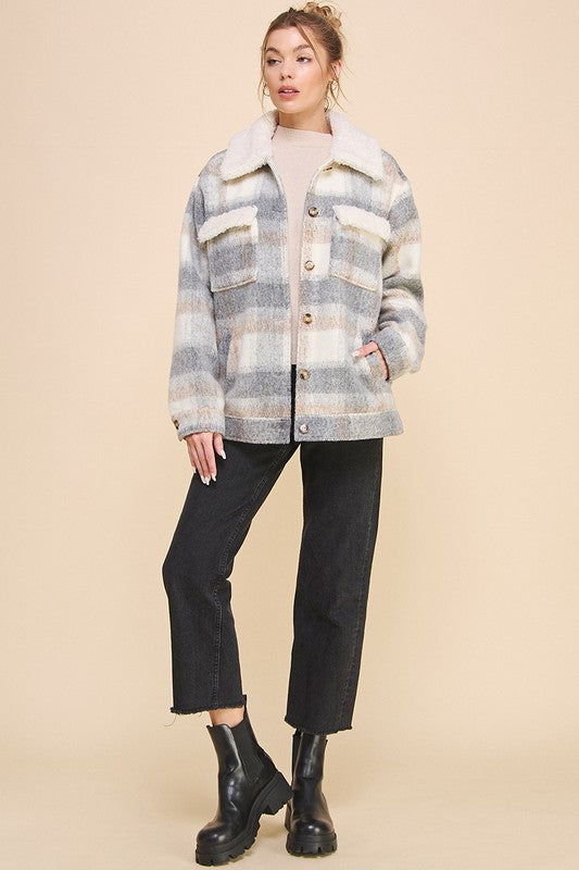 Next Up Cozy Shirt Jacket