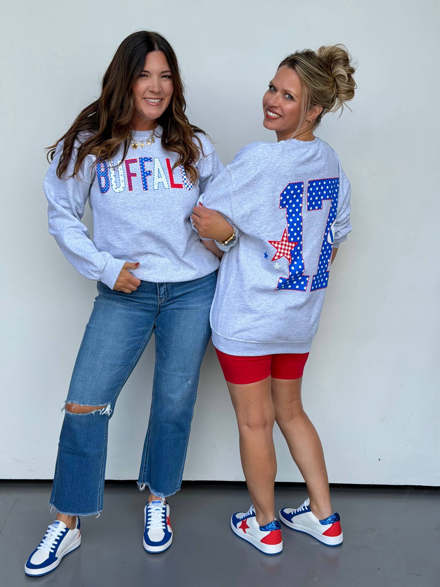 Buffalo Patchwork Sweatshirt