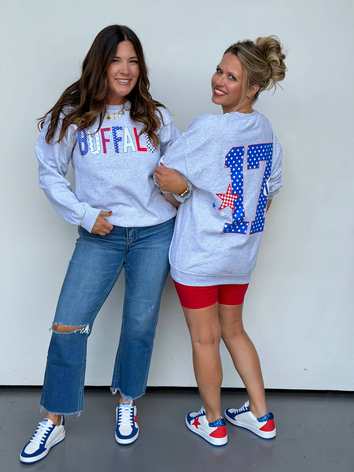Buffalo Patchwork Sweatshirt