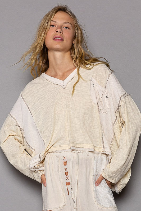 Oaklyn Oversized Ribbed Top