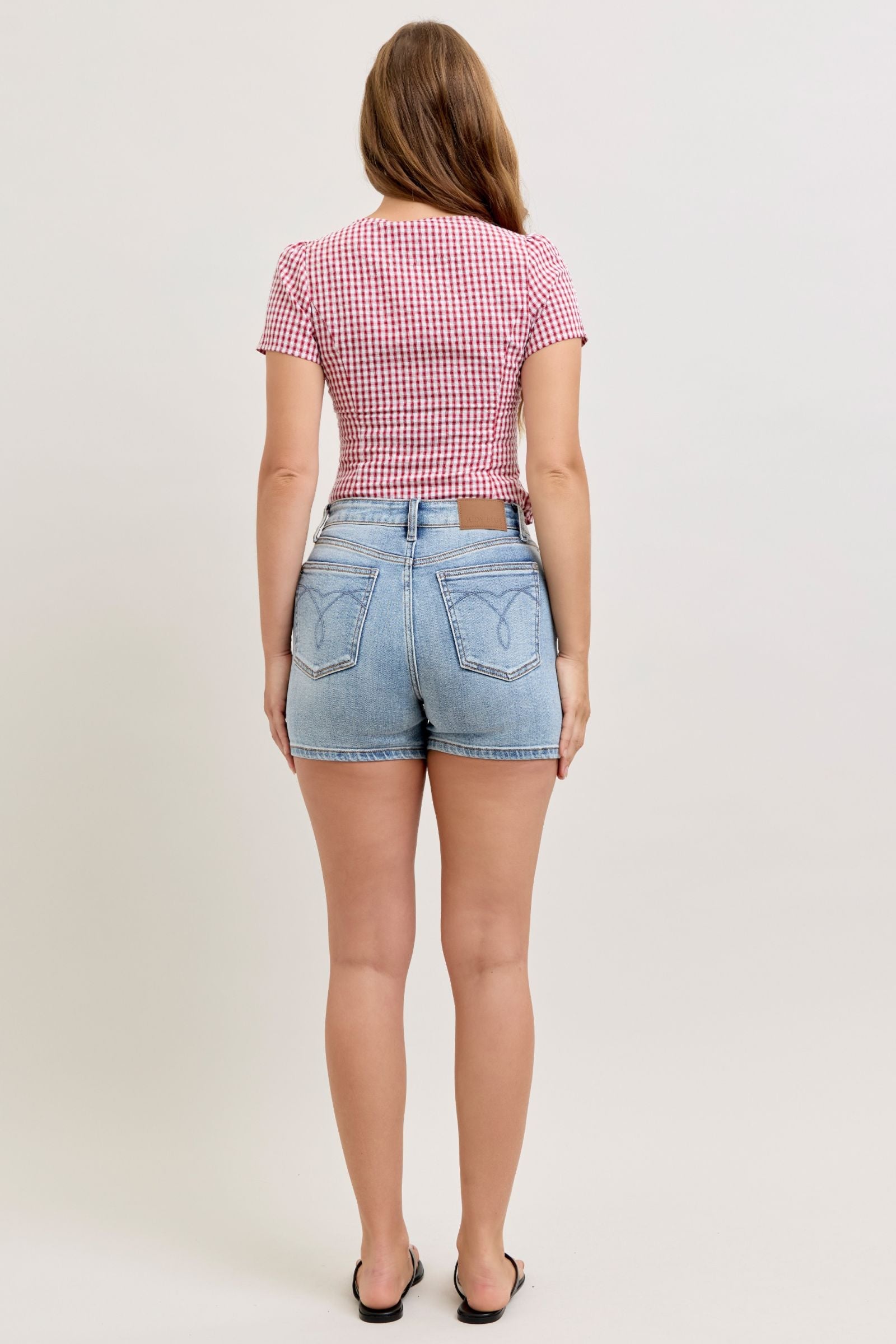 JB High Waist Slim Short