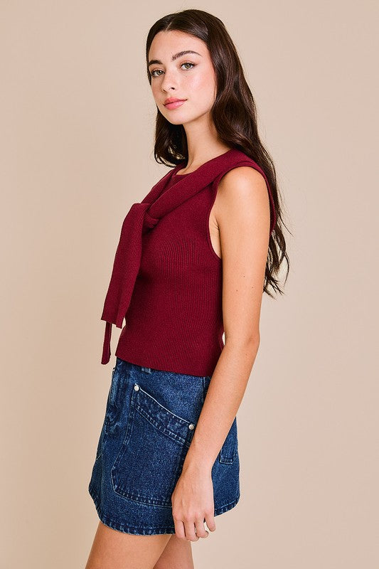 It's Unique Sleeveless Sweater