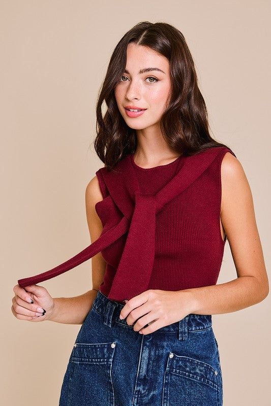 It's Unique Sleeveless Sweater